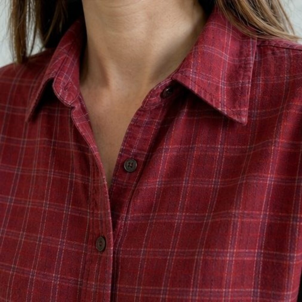 Olive Ruffle Blouse - Picture 4 of 6